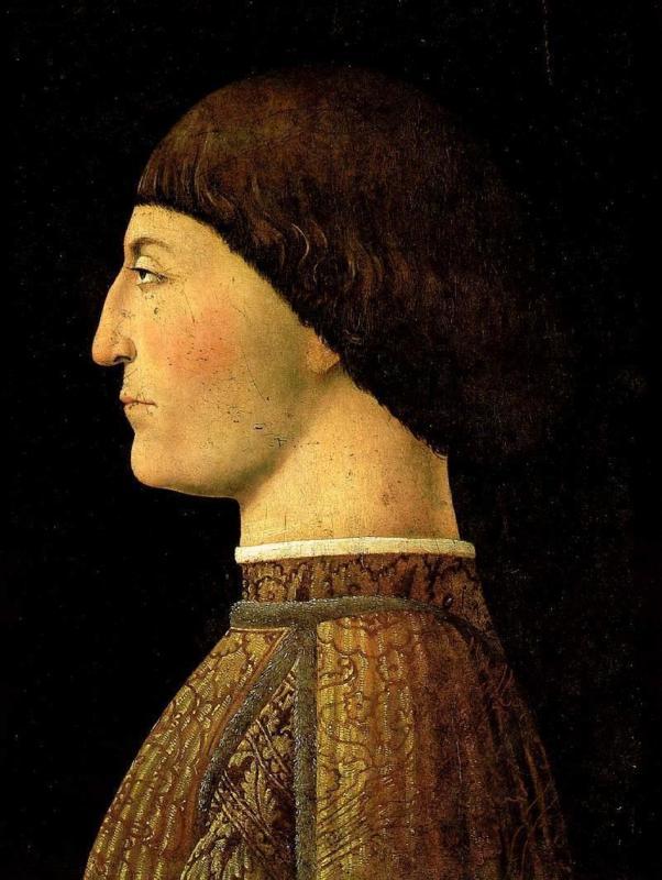 Piero della Francesca Sigismondo Pandolfo Sweden oil painting art